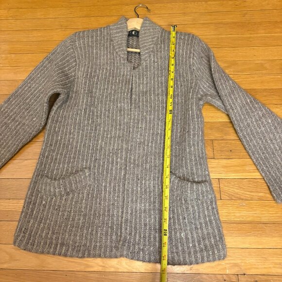 Vintage P.G.E. Wool Mohair Sweater Oatmeal Womens Small Grandmacore Cottagecore - Picture 8 of 10